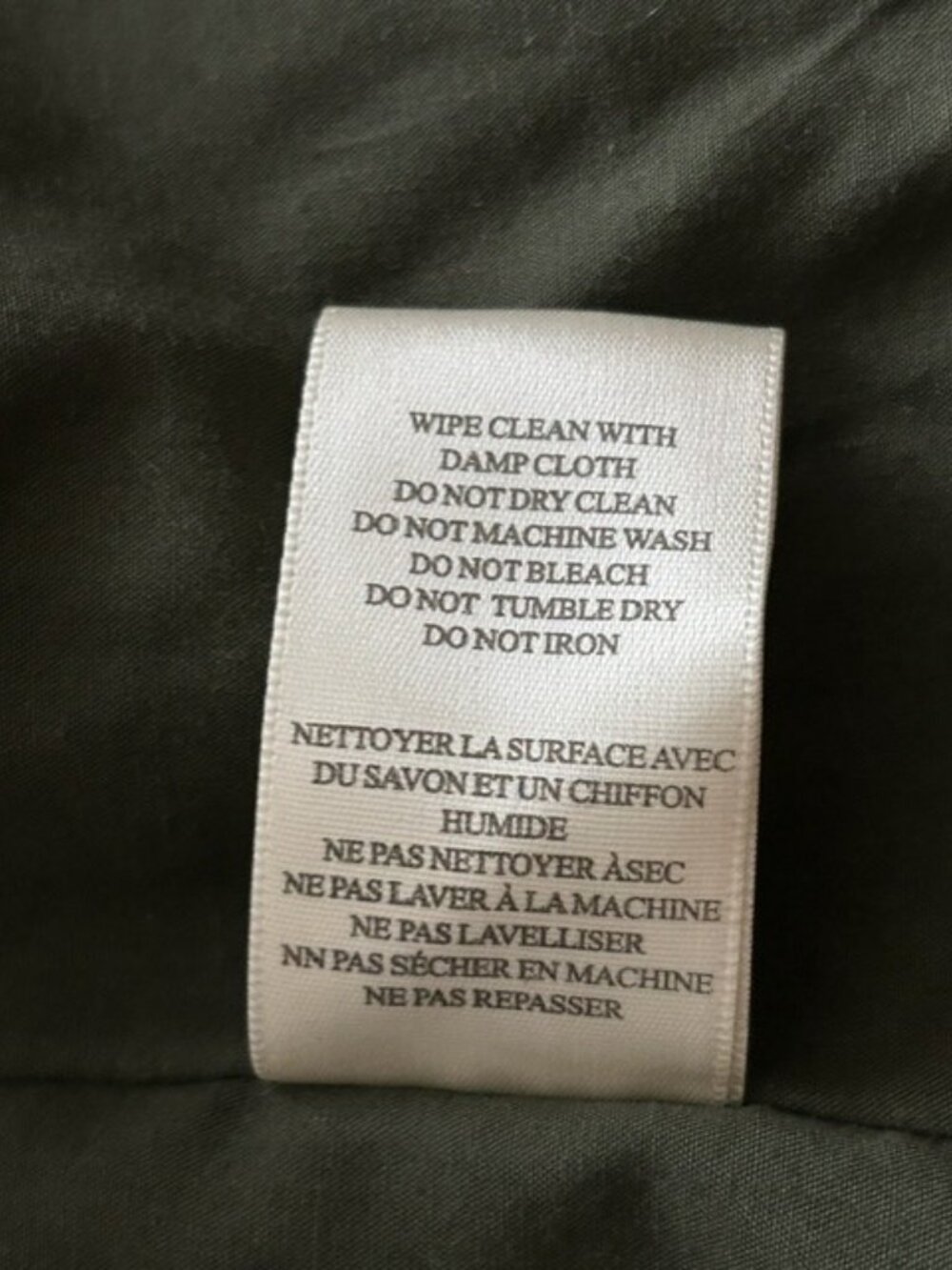 BLANKNYC Olive Green Suede Moto Jacket Size S - Picture 8 of 8